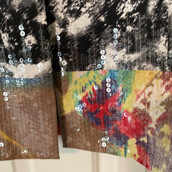 Chicos—Beautiful sequence jacket, fully lined, like new. - Picture 4 of 4